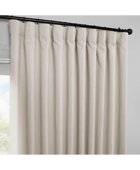 Half Price Drapes Extra Wide Room Darkening Curtain