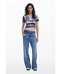 Desigual Women's Signal print T-shirt
