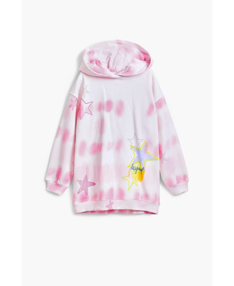 Desigual Girls Girls's Tie-Dye Sweatshirt Dress