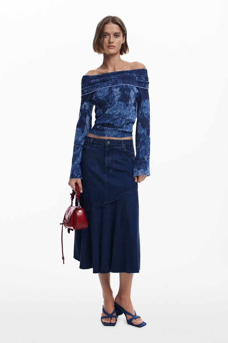 Desigual Women's Boat neck sweater