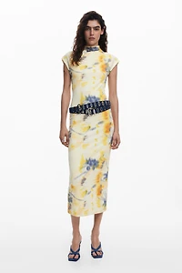 Desigual Women's Floral tube dress