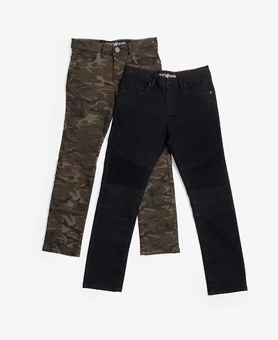 Big Boy's 8-18 Stretch Jeans - 2 Pack