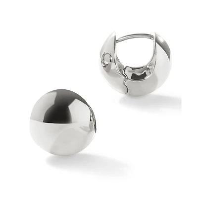 Ana Luisa Sphere Hoop Earrings - Mini Abby