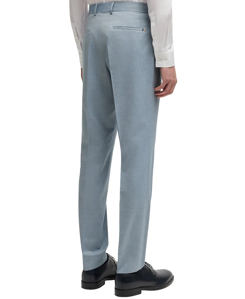 Boss by Hugo Men's Stretch Chiffon Formal Trouser Pants
