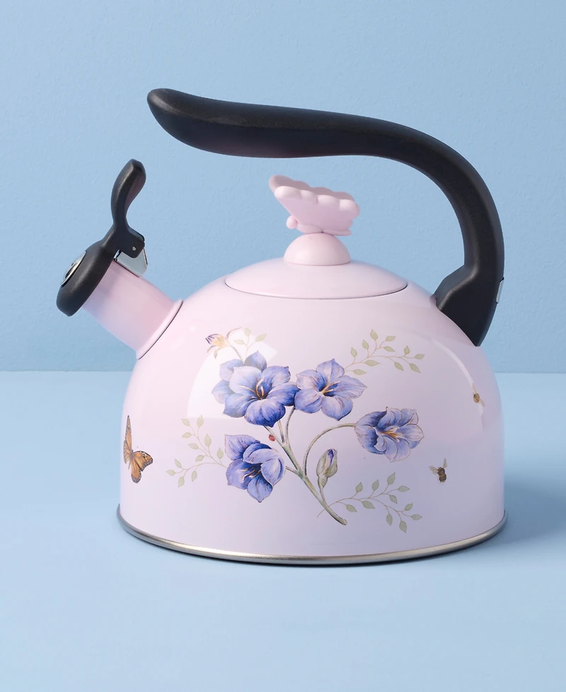 Lenox Butterfly Meadow Colors Tea Kettle