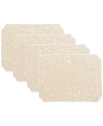 Lenox French Perle Embroidered Placemat