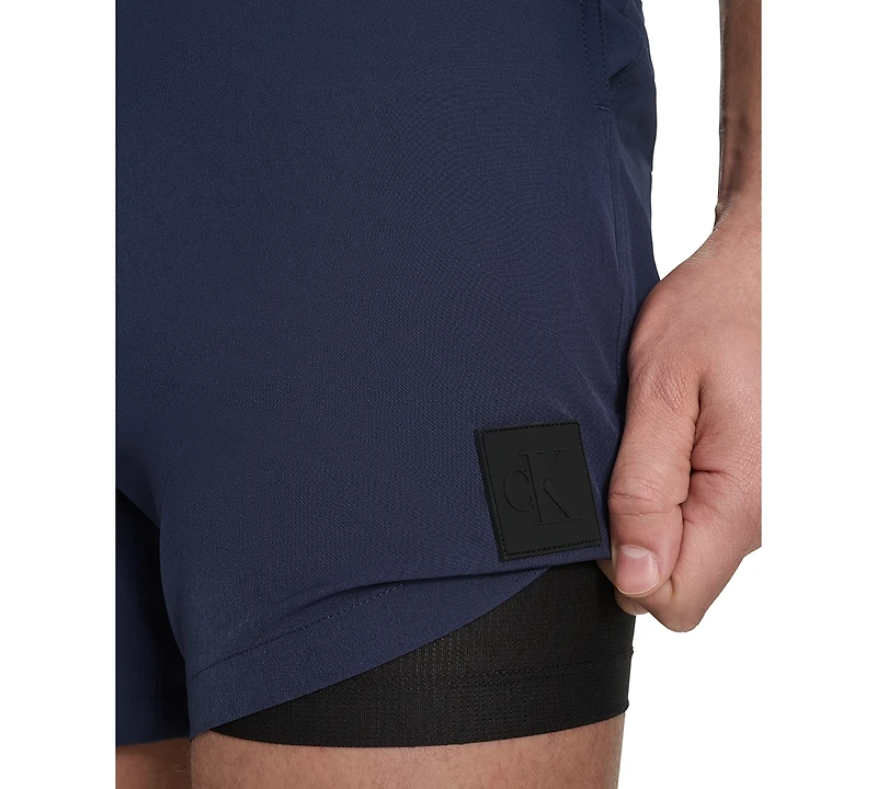 Calvin Klein Men's Stretch Modern Euro 5" Swimsuit