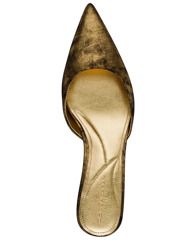 Donna Karan New York Women's Peccola Kitten Mule Pumps