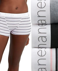 Hanes Women's 3-Pk. Originals Ultimate Cotton Stretch Boxer Brief Underwear 45UOBB