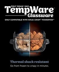 Ninja Crispi 4-in-1 Portable Glass Air Fryer Cooking System