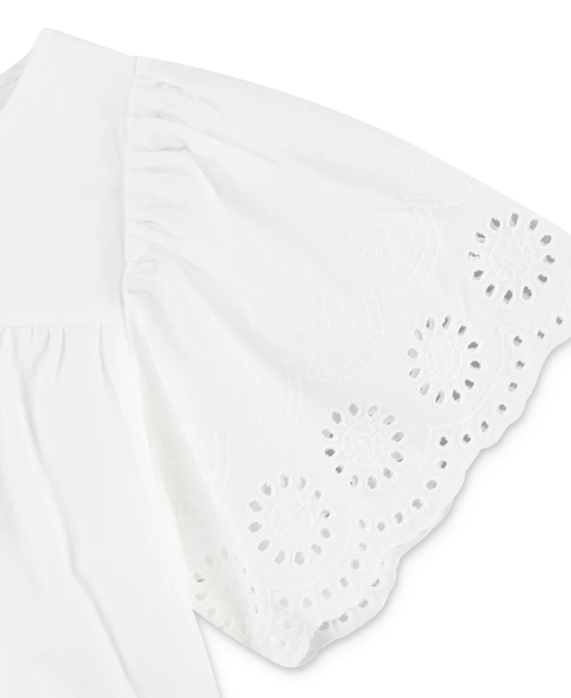 Levi's Little Girls 3-Piece Flatter Top Flared Legging and Headband Set