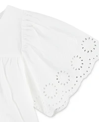 Levi's Little Girls 3-Piece Flatter Top Flared Legging and Headband Set