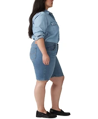 Levi's Plus Mid-Rise Shaping Bermuda Shorts