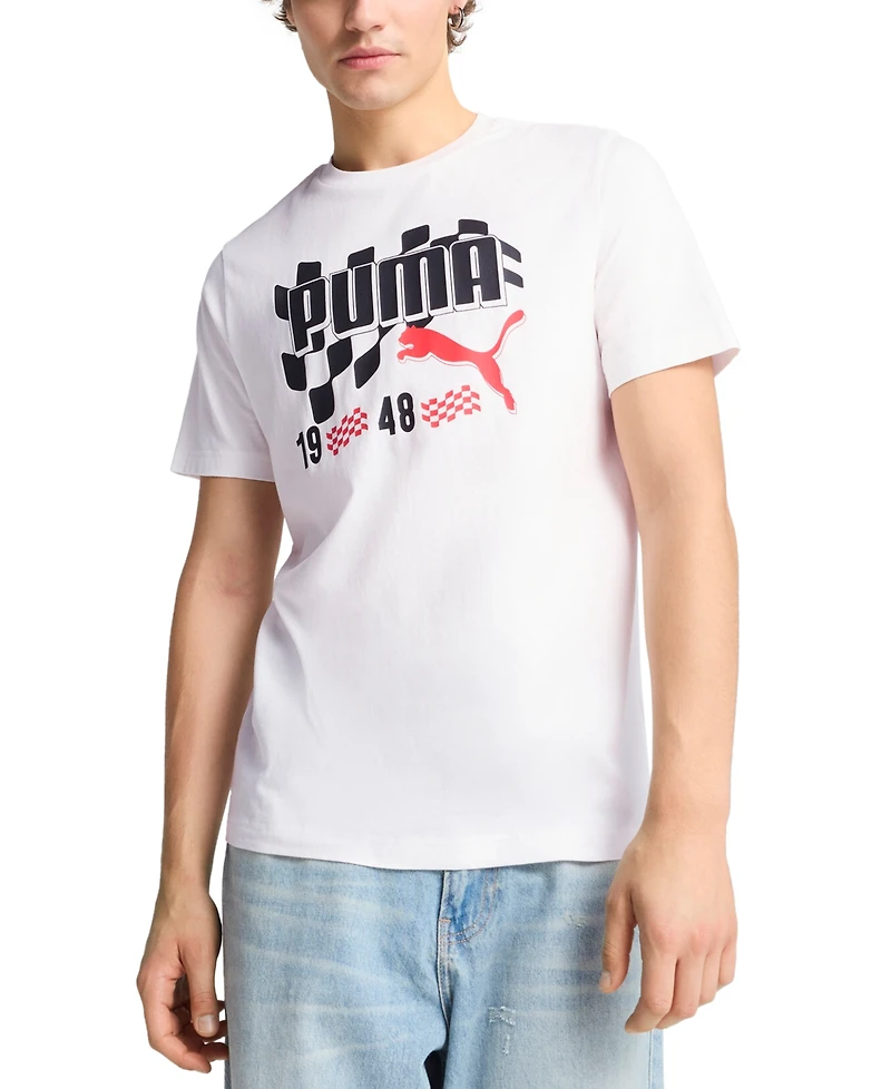 Puma Men's Moto Flag Graphic T-Shirt