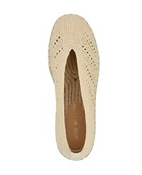 Nine West Women's Rorie Woven Slip-On Espadrille Flats