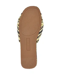 Nine West Women's Lalta Knotted Flat Slide Sandals