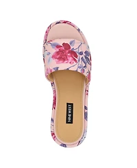 Nine West Women's Copen Slip-On Platform Wedge Sandals