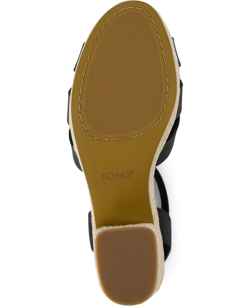 Toms Women's Majorca Open Toe Strappy Sandals