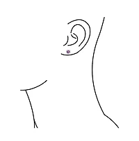 Bling Jewelry Boho Bali Tiny Round Stud Earrings Oxidized .925 Sterling Silver