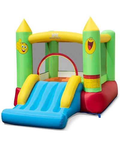 Inflatable Kids Bounce House with Slide Durable Blow-Up Bouncer