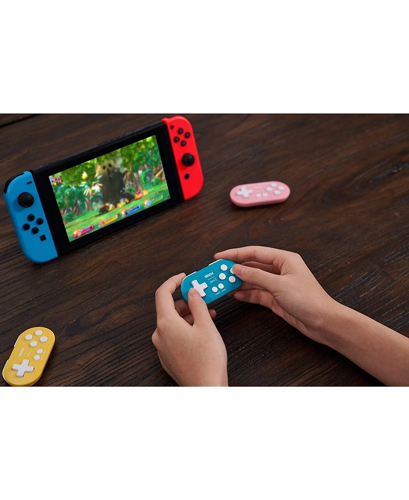 8Bitdo Zero 2 Bluetooth Wireless Gamepad Keychain Sized Mini Controller - Turquoise