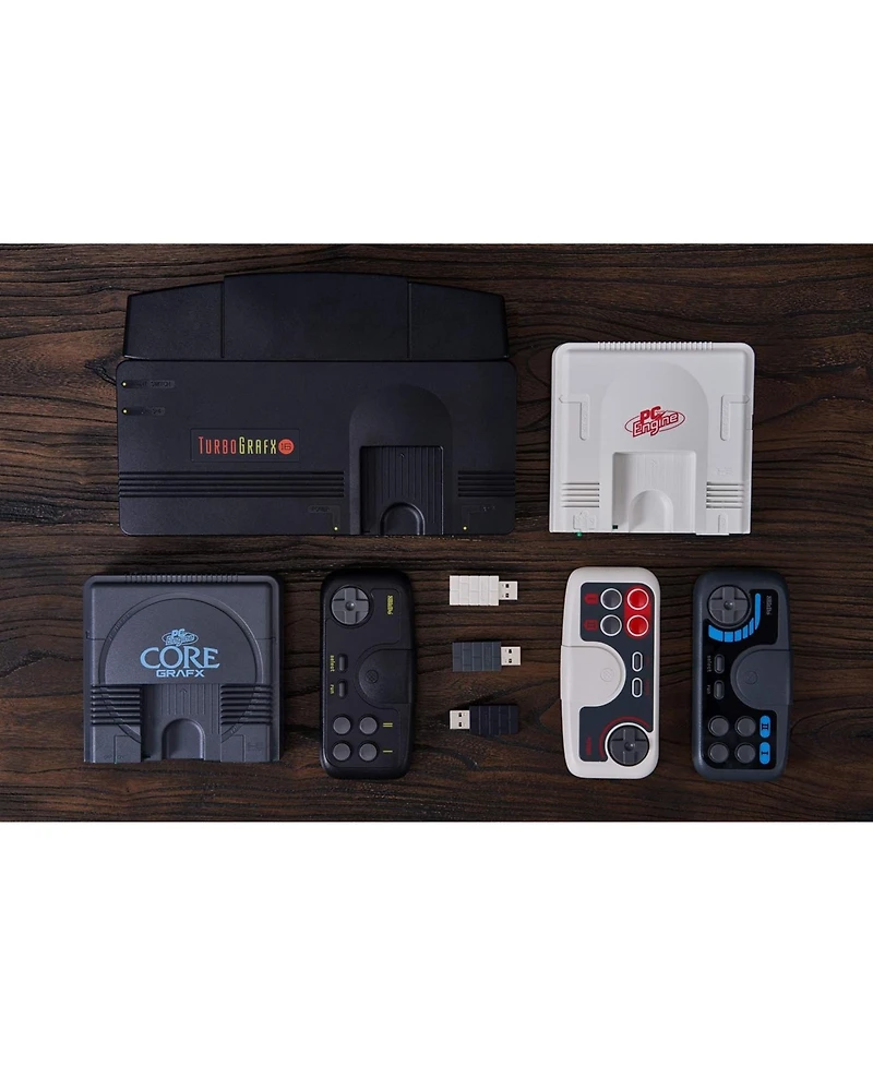 8Bitdo Pce Core 2.4G Wireless Gamepad for Pc Engine Mini, Pc Engine CoreGrafx Mini, TurboGrafx-16 Mini & Nintendo Switch (Pce Core Edition)