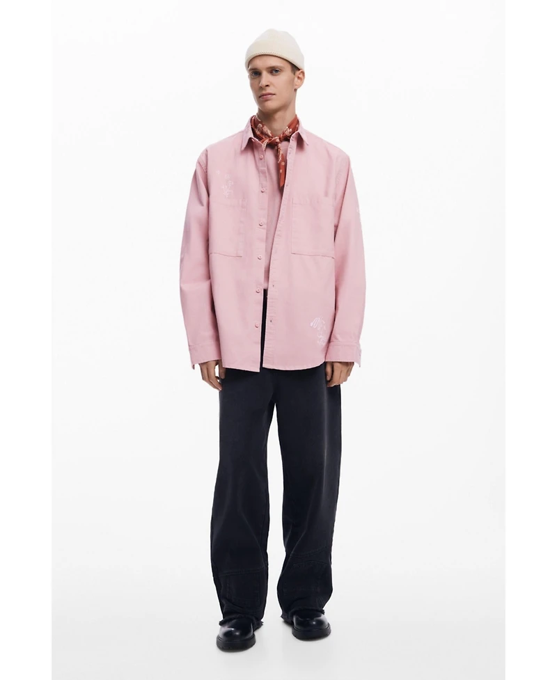 Desigual Men's Embroidered shirt