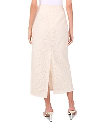 Parker Women's The Londyn Lace Slit-Back Midi Skirt