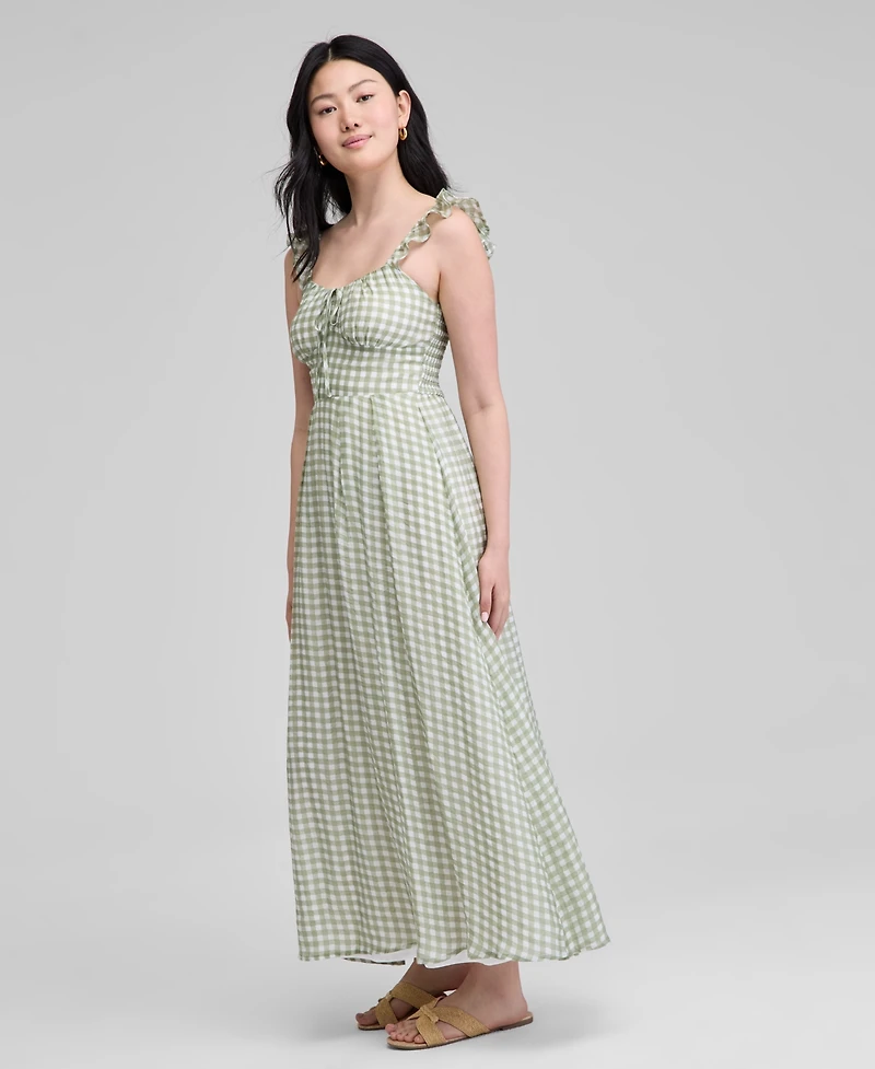 And Now This Women's Printed Sleeveless Maxi Dress, Exclusively at Macy's