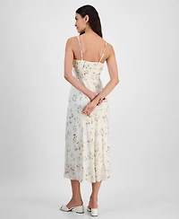 And Now This Women's Shirred Midi Slipdress, Exclusively at Macy's