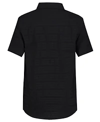 Calvin Klein Big Boys Variegated Dobby Shirt