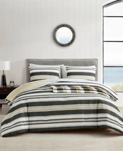Nautica Prospect Harbor Embossed Comforter Set