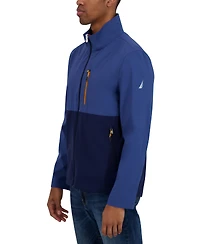 Nautica Men's Zip-Front Lightweight Packable Track Jacket