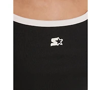 Starter Women's Ringer Contrast-Strap Square-Neck Tank Top