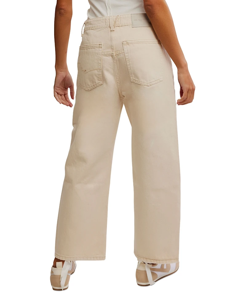 Free People Women's Deep Trance Dropped Boyfriend Jeans