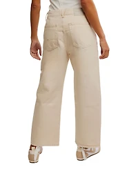 Free People Women's Deep Trance Dropped Boyfriend Jeans
