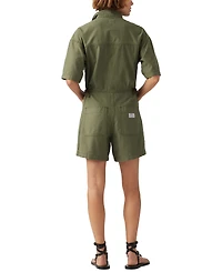 Levi's Premium Women's Short-Sleeve Surplus Romper
