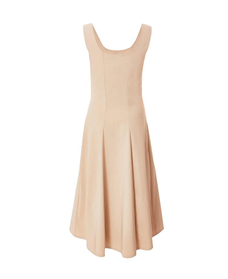 Quiz Women's Bengaline Panel Detail Fit/Flare Maxi