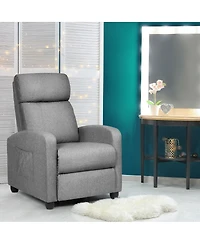 Recliner Sofa Wingback Chair with Massage Function