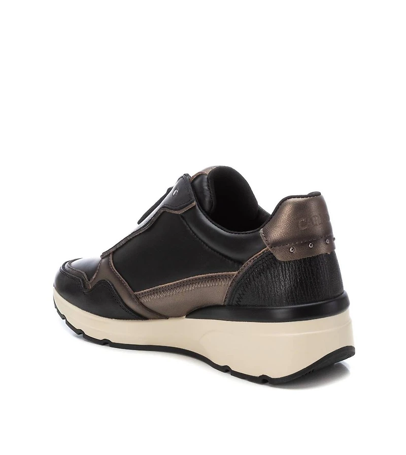 Carmela Collection Women's Leather Casual Sneakers By Xti