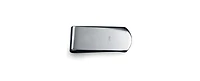 Bling Jewelry Two Tone Black Enamel Money Clip Card Holder Stainless Steel