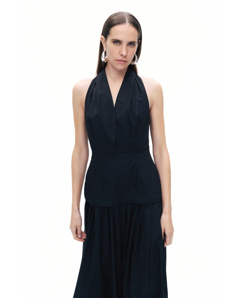 Nocturne Women's Halter Neck Maxi Dress
