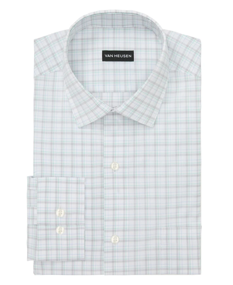 Van Heusen Men's Regular Fit Ultra Wrinkle Free Flex Collar Dress Shirt
