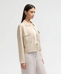 Nvlt Women s Double Pocket Shacket