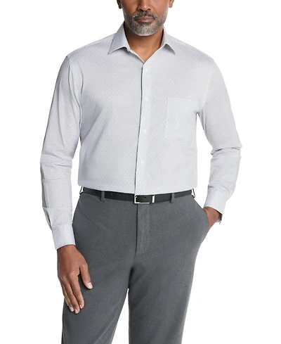 Van Heusen Men's Regular Fit Ultra Wrinkle Free Flex Collar Dress Shirt