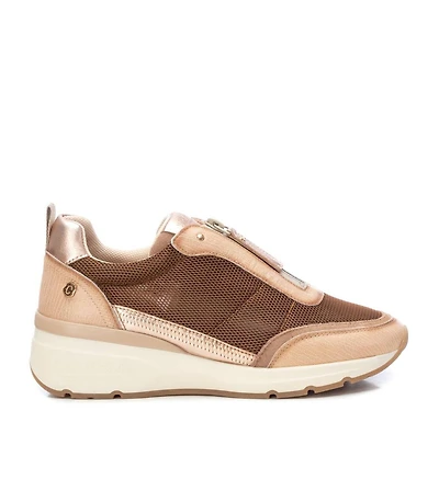 Carmela Collection Women's Leather Casual Sneakers By Xti