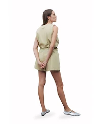 Nocturne Women's Mini Shorts with Printed Details