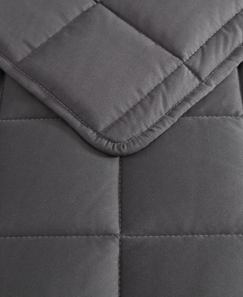 Nautica Solid Brushed Micro Jersey 2-Pc. Quilt Set, Twin