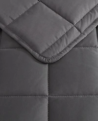 Nautica Solid Brushed Micro Jersey 2-Pc. Quilt Set, Twin