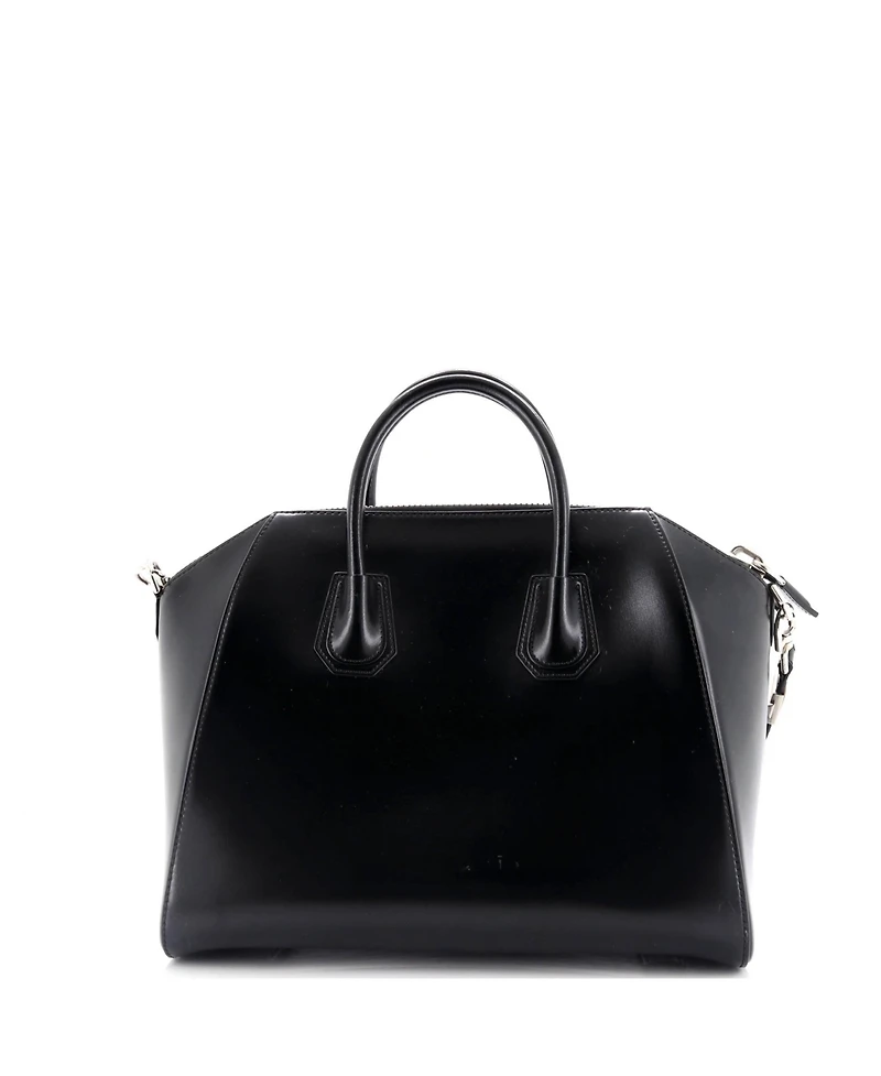 Pre-Owned Givenchy Antigona Bag Glazed Leather